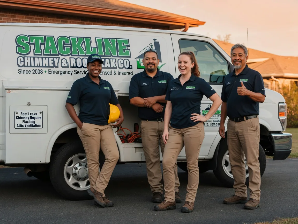 Chimney flashing repair company in Atlanta, IL
